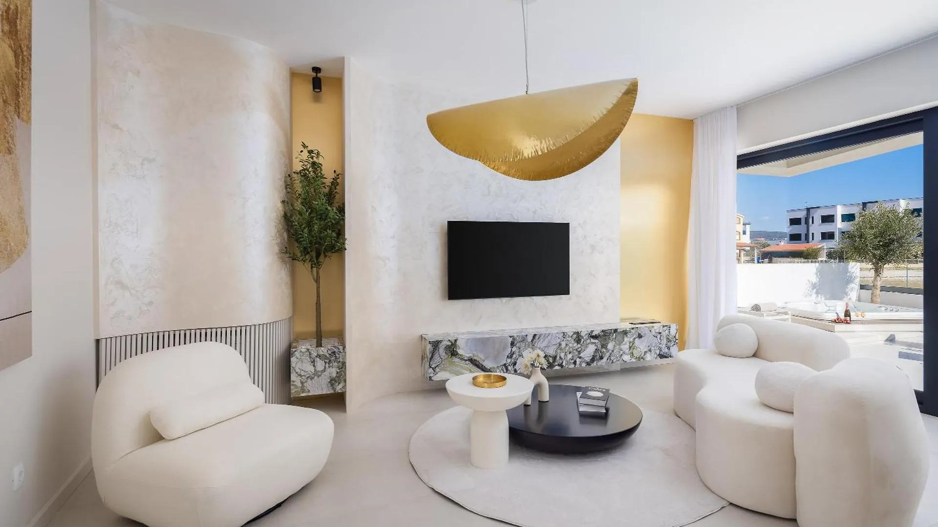 Luxury Seafront Villa Noles With Heated Pool, Jacuzzi, Ev Near Zadar Sukošan 크로아티아